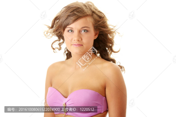 性感的女士穿泳裝