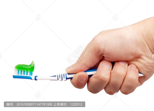 牙刷和牙膏