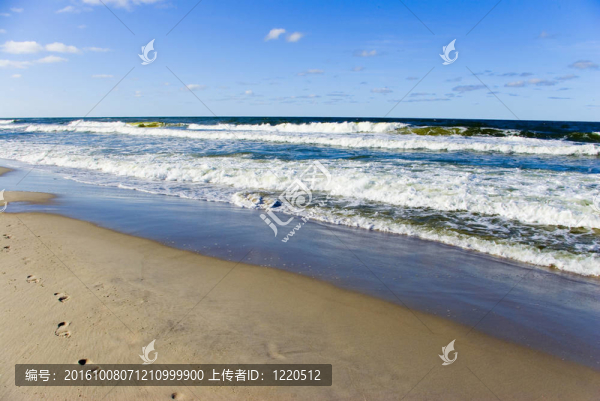 大海和沙灘