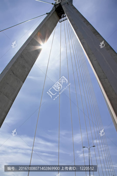 陽光懸索橋。