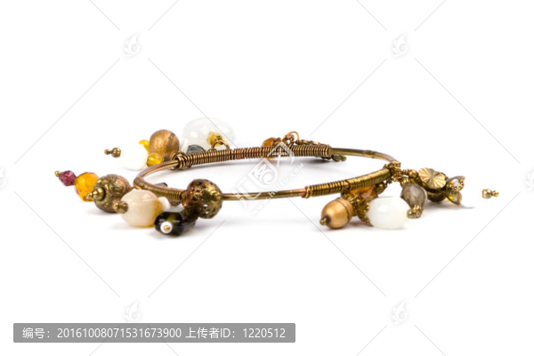 金屬寶石手鐲