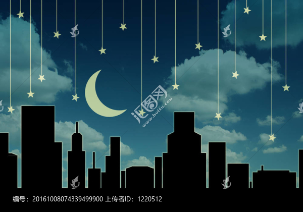 夜晚的城市