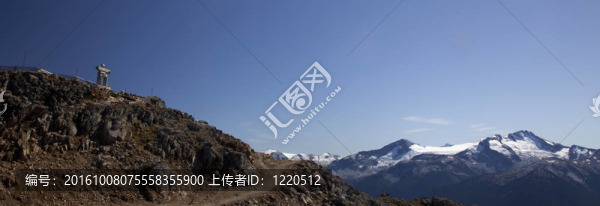 惠斯勒一個inukshuk