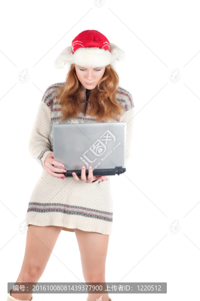 女人與筆記本