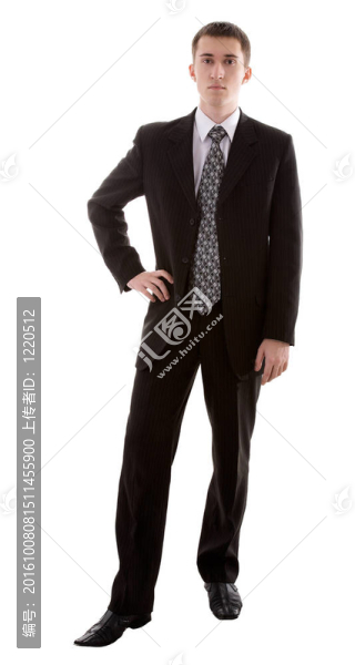 穿白衣服的男人