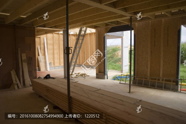 部分磚混房屋施工