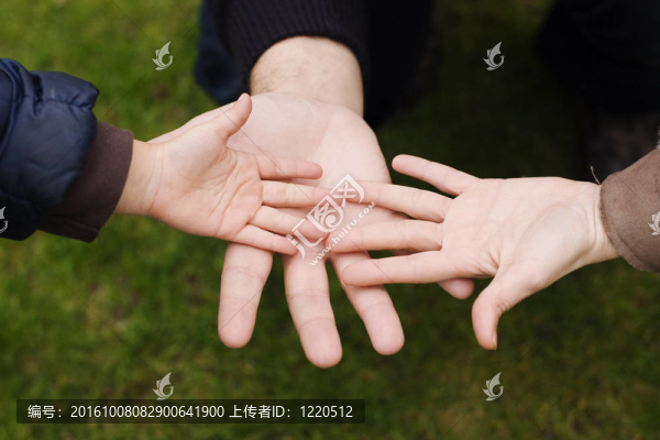 手