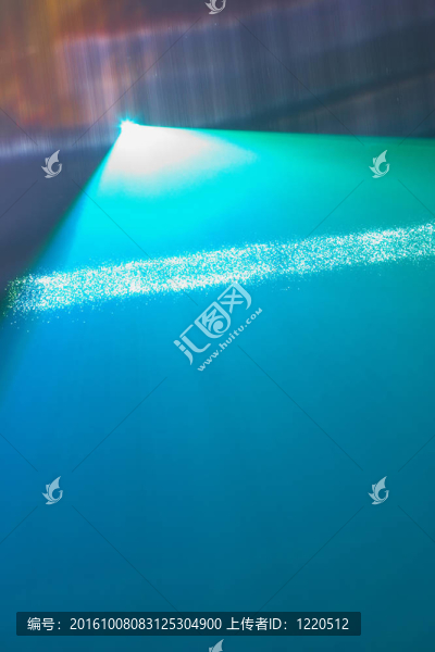 彩色激光光束