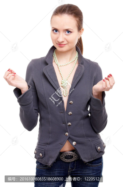 漂亮女孩的肖像