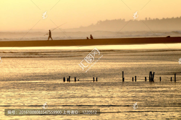 黃昏海釣