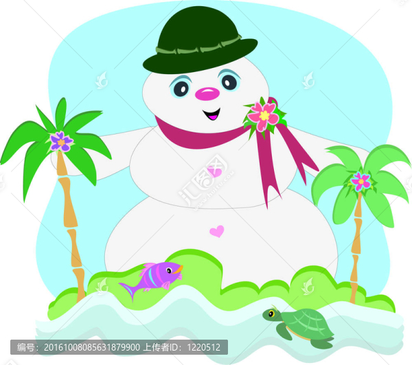 熱帶的雪人