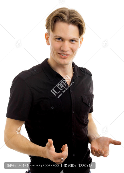 金發(fā)碧眼的男人