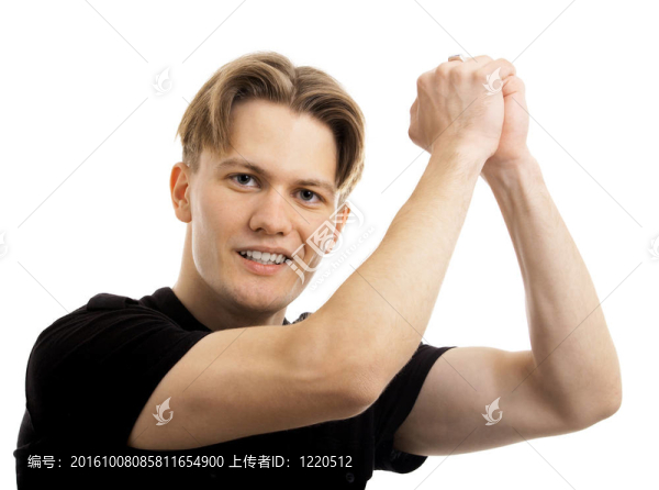 金發(fā)碧眼的男人