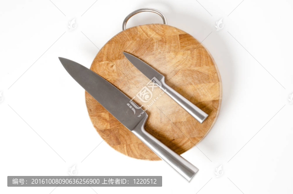 刀在案板上