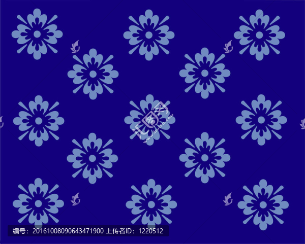 藍色墻紙設(shè)計實例
