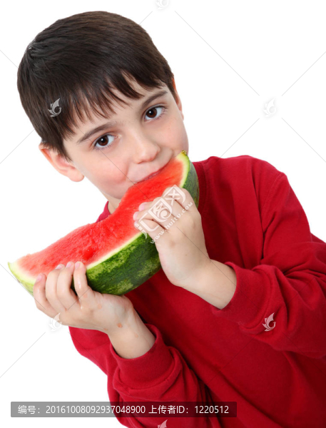 西瓜的男孩