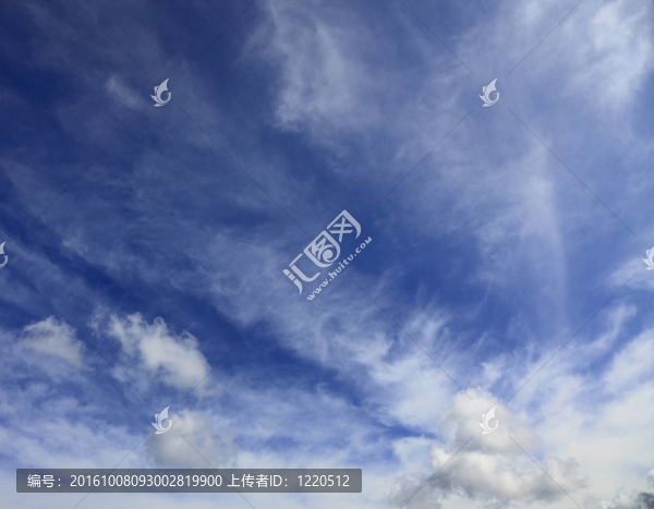 多云的天空