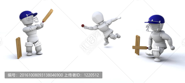 男人玩板球