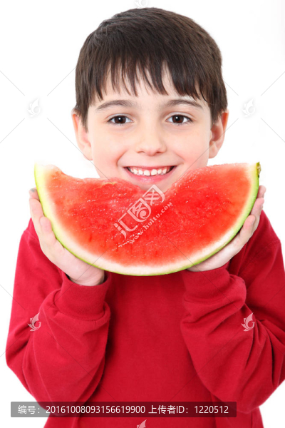 西瓜的男孩