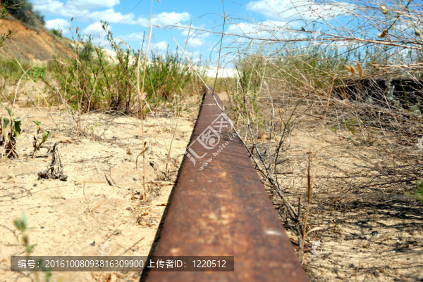 生銹的鐵路鐵路