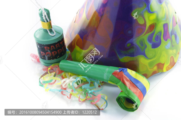 波珀和鼓風機的派對帽