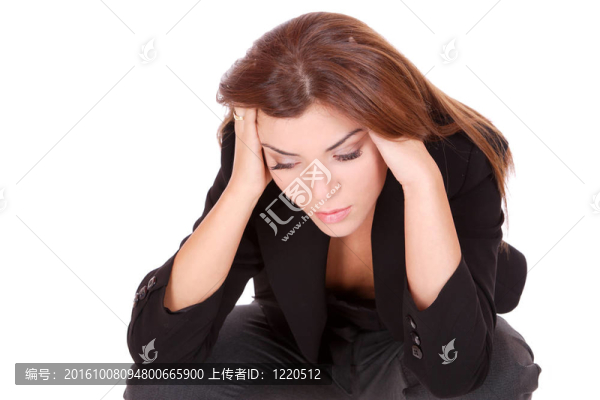 年輕漂亮的商業(yè)女人