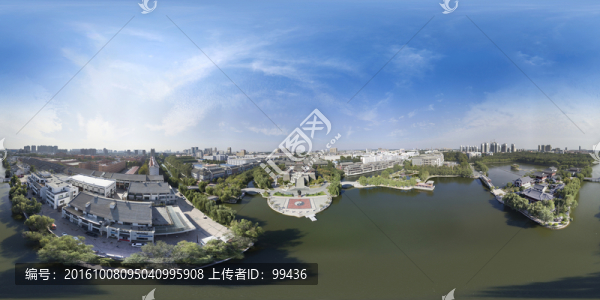 德州董子讀書臺720全景