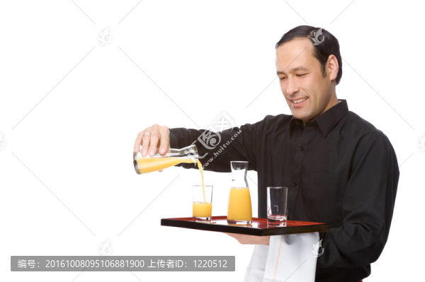 服務(wù)員淋汁