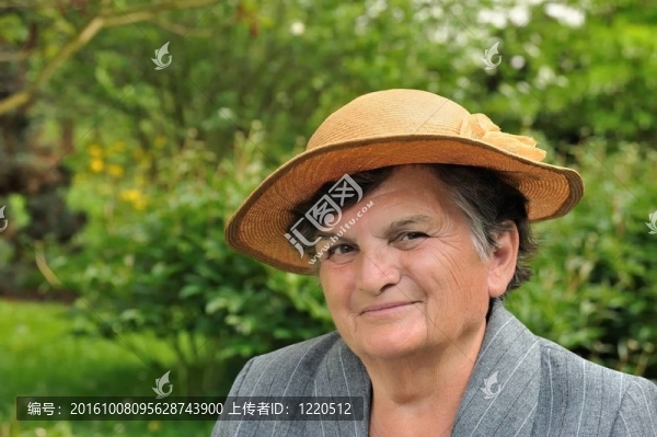 高級女人肖像