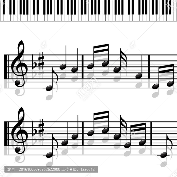 音樂筆記Piano,Melody