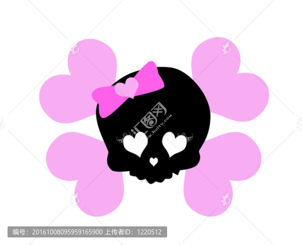可愛的小骷髏