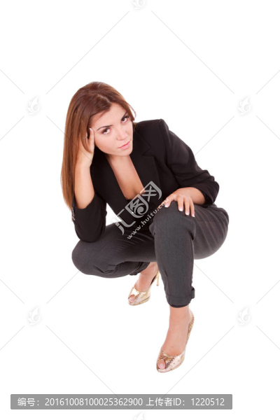 年輕漂亮的商業(yè)女人
