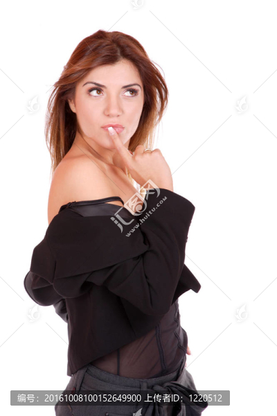 年輕漂亮的商業(yè)女人