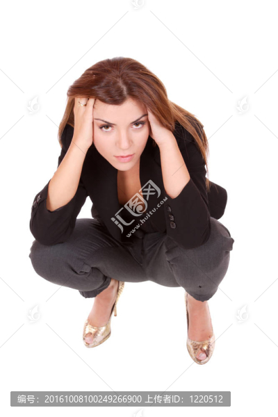 年輕漂亮的商業(yè)女人