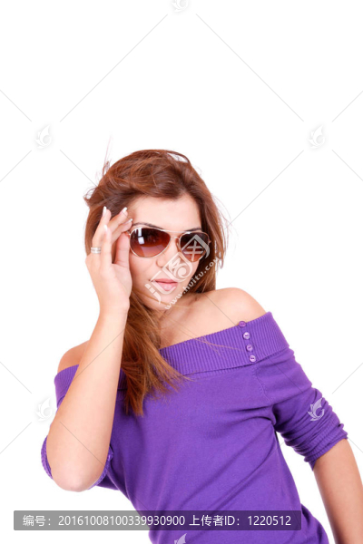 美麗的微笑的女人