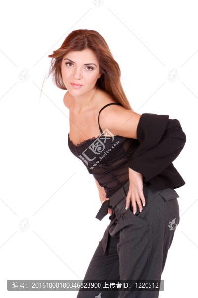 年輕漂亮的商業(yè)女人