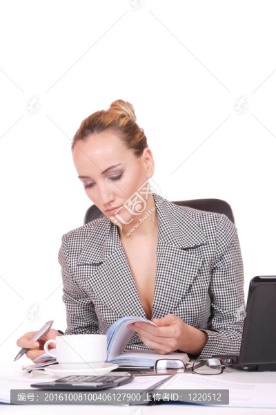 年輕漂亮的商業(yè)女人