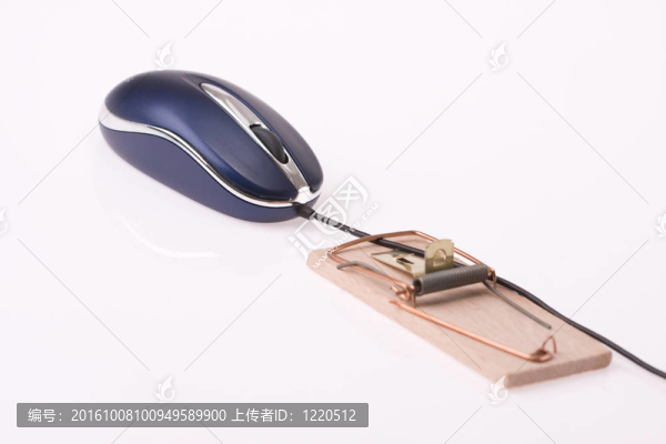 在捕鼠器的電腦鼠標(biāo)