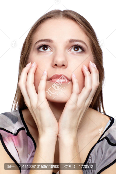 美麗的歐洲女孩