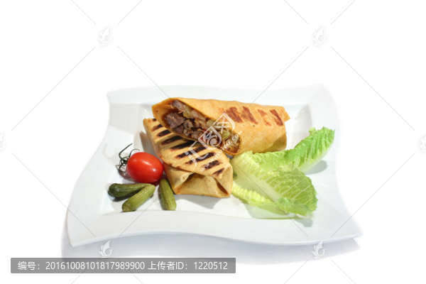 新鮮牛肉卷餅