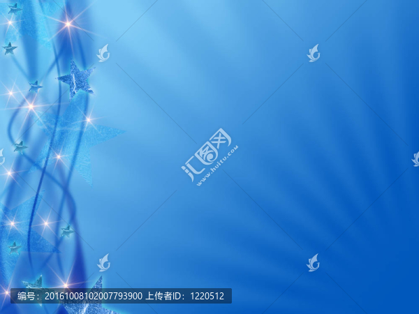 藍(lán)色光芒的圣誕背景