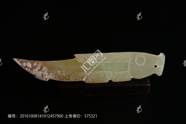 玉器,商周玉魚