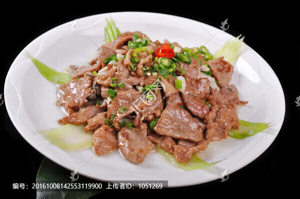 蔥香牛排柳