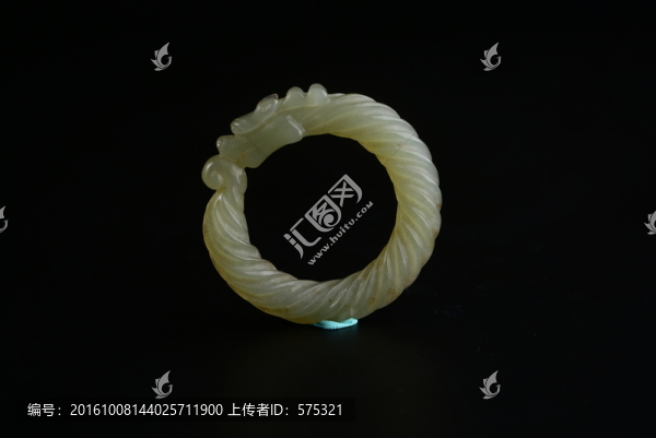 玉器,戰(zhàn)國(guó)龍紋玉環(huán)