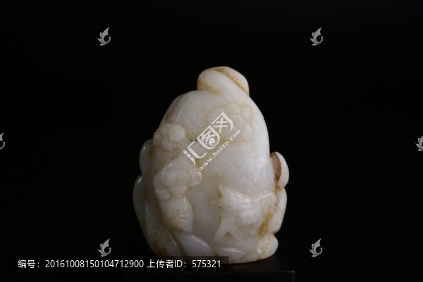 玉器,元代和田白玉