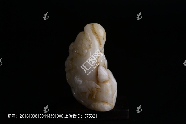 玉器,元代和田白玉
