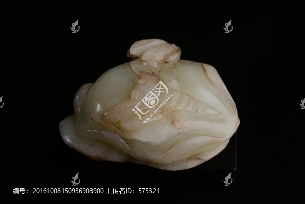 玉器,和田白玉鎮(zhèn)紙