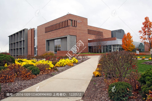 一個大學(xué)校園的學(xué)生中心