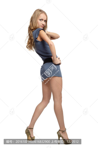 美麗的金發(fā)歐洲女孩