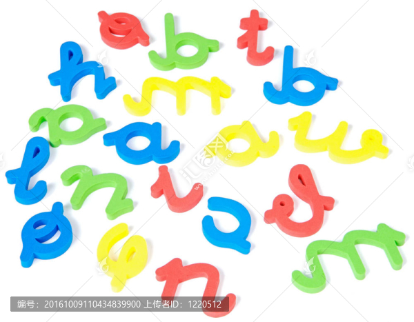 字母表的顏色